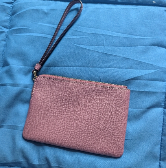 Coach Plum Purple Wristlet - Picture 2 of 6